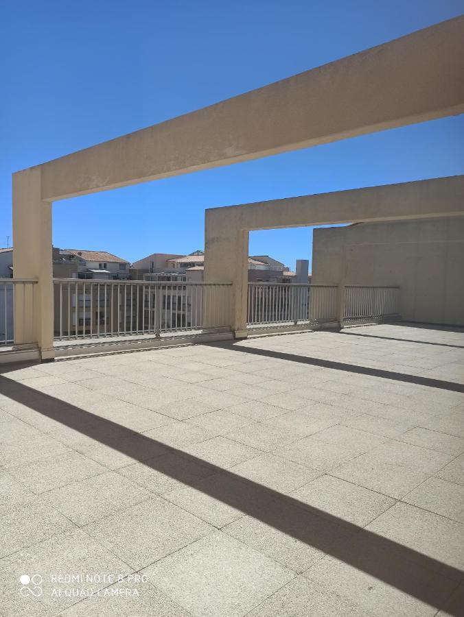 Port Studio Piscine, Parking, Prive,Navette Aeroport Agde Buitenkant foto