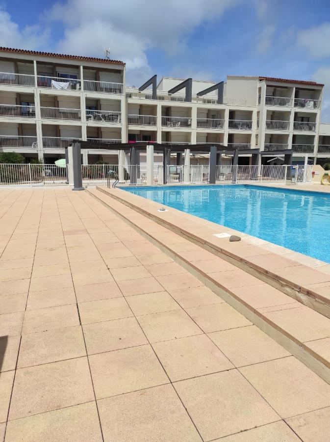 Port Studio Piscine, Parking, Prive,Navette Aeroport Agde Buitenkant foto